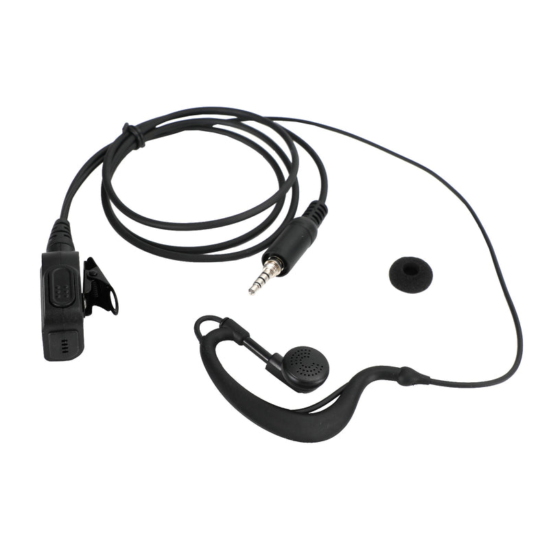 G-Shape Earpiece Headset Oval PTT MIC For ICOM IC-M33 M34 M36 M23 M24 M25 RS-35M