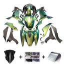 Injection Fairing Kit Bodywork Plastic ABS fit For Kawasaki EX400 Ninja400 2018-2024