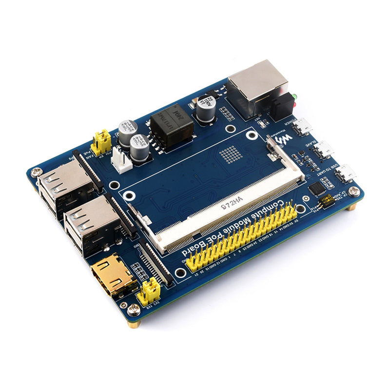 Raspberry Pi Compute Module Expansion Board CM4S/CM3/3+/3+Lite POE Power Supply