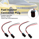4PCS Fuel Injector Connector Plug Clip Pigtail Quick Disconnect Fit Buick