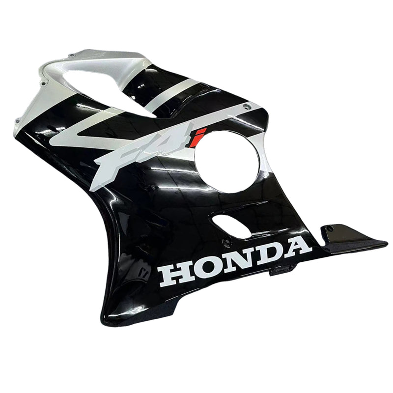 Fairings 2001-2003 Honda CBR 600 F4i Silver & Black F4i  Generic