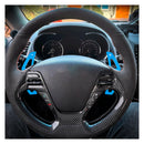 Steering Wheel Paddle Shifter Extension For Kia Forte Cadenza Aluminium Blue
