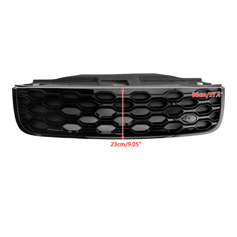 Front Bumper Grill Grille Fit Land Rover Discovery 5 L462 2017-2020 Black