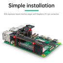 Raspberry Pi5 Dedicated POE Expansion Board 5V 4.5A Isolated Module Heat Sink