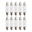 10PCS Car Light Tubular Lamp bulb C5W SV8.5 6421 24V 3W For OSRAM