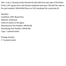 Fork Socket Tool for Fox CTD 3 pin outer piston removal-- 398-00-504