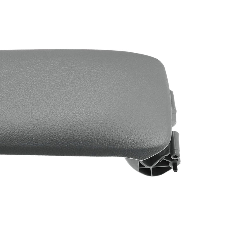 Gray Leather Armrest Centre Console Lid For Audi A4 B6 B7 2001-2008 8E0864245E