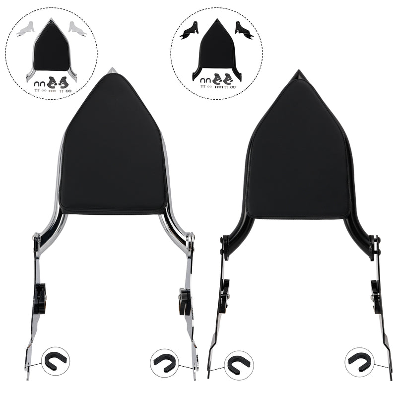 Passenger Sissy Bar Backrest for ROAD KING 2009-2022 STREET GLIDE 2009-2024