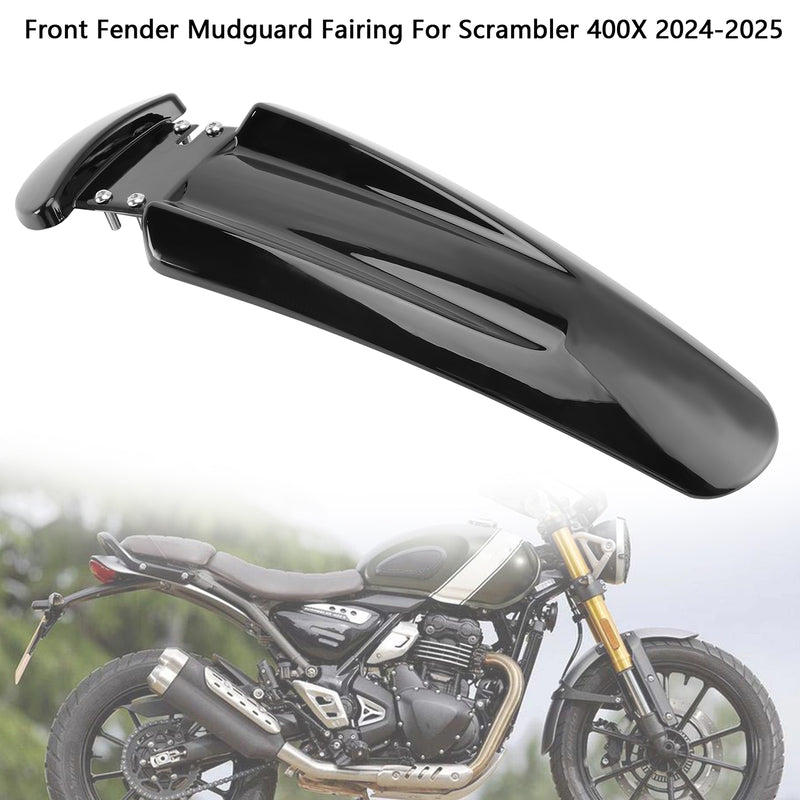 Front Fender Mudguard Fairing For Scrambler 400X 2024-2025