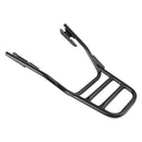REAR RACK TUBE TYPE TOPCASE CARRIER - BLACK FOR TRIDENT 660 (2021-2025)