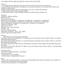 Left+Right LED Tail Light Assembly For Toyota Tundra 2014-2020