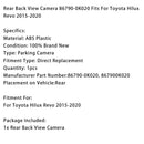 Rear Back View Camera 86790-0K020 Fits For Toyota Hilux Revo 2015-2020