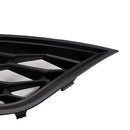 2012-2017 Seat Leon Cupra 5F Black Front Honeycomb Fog Light Grille Cover