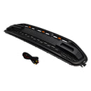 Black Front Bumper Grill Grille Fit Ford Transit Connect 2019-2023 W/LED