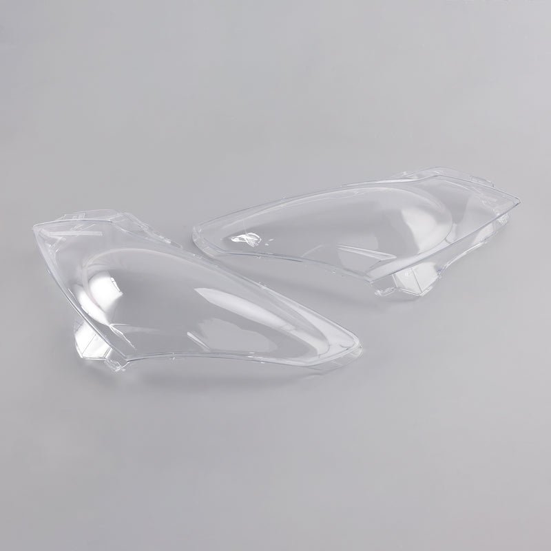 2pcs Headlight Lens Shell Cover Clear For Infiniti G25 G37 Sedan 2010-2013