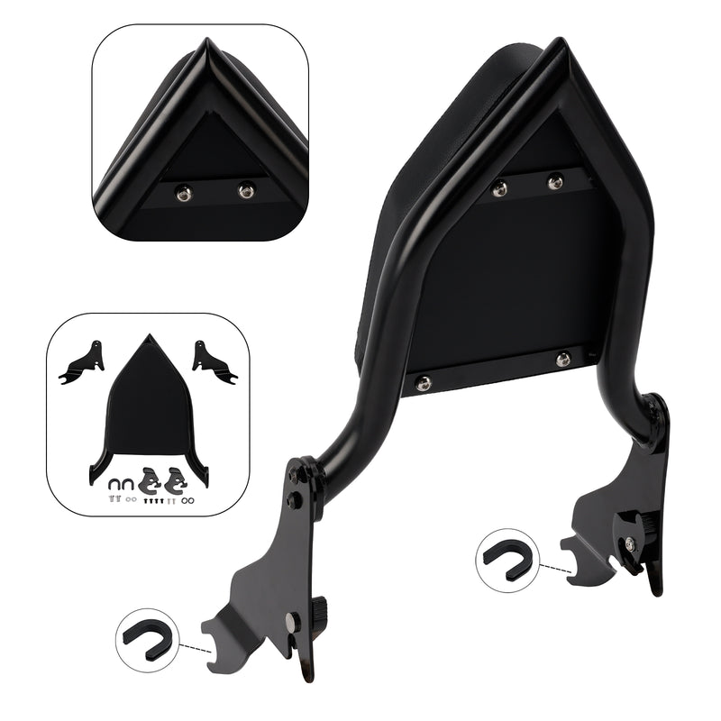Passenger Sissy Bar Backrest for ROAD KING 2009-2022 STREET GLIDE 2009-2024
