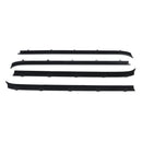4PCS Car Window Weatherstrip+2 Seals For GMC C1500 C2500 C3500 K1500 K2500 K3500