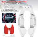 Steering Wheel Paddle Shifter Extension For Acura MDX RDX TLX Aluminium Silver