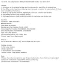 LH or RH Tail Lamp Harness NON-LED 92450-B2000 For Kia Soul 2013-2019