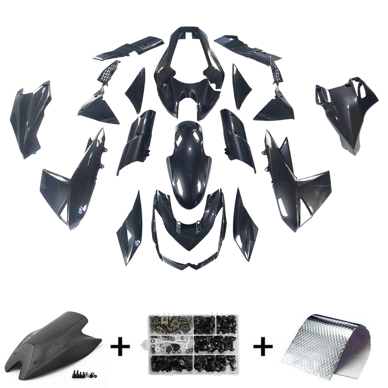 Amotopart Kawasaki Z1000 2010-2013 Fairing Kit Bodywork Plastic ABS