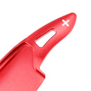 Steering Wheel Paddle Shifter Extension For Ford Explorer 20-23 Aluminium Red