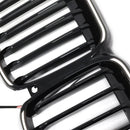 2019-2022 Fit BMW X7 G07 Single Slat Gloss Black Front Kidney Grill Grille