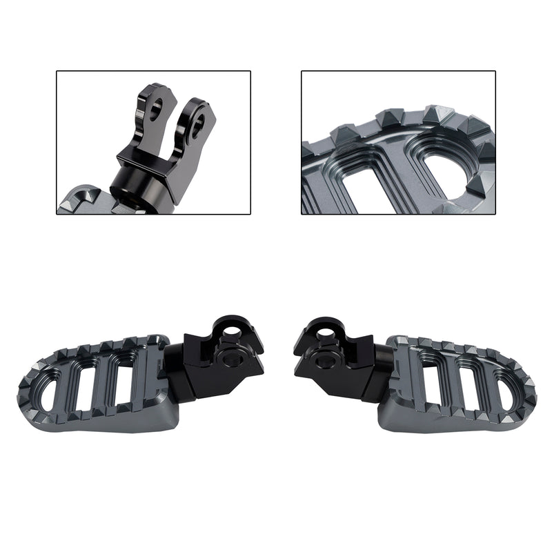 Front Footrests Foot Pegs fit for HONDA CL250 CL300 CL500 Trail 125 2023-2024