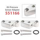 2 Pack Oil Pressure Sensor Adapter Port 551166 For Gen 5 Lt Valley Pan M12-1.75