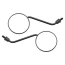 PAIR MIRRORS BLACK - 10MM FOR HONDA XL80S XL100S CT100 TLR200 XR250L MB5 MTX50