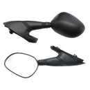 BLACK PAIR of REAR VIEW MIRRORS FOR PIAGGIO X9 125/180/200/250/500 2000-2003