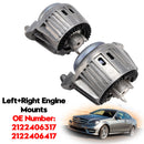 2x Left + Right Engine Mounts for Mercedes-Benz E-Class W212 E 200 220 250