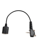 K Interface Headset Port Converter Cable for Vertex VX-228 VX-230 VX-231 VX-298