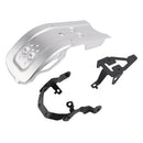 Aluminum Sump Guard Bash Plate Silver For Speed 400 Scrambler 400 X 2024-2026
