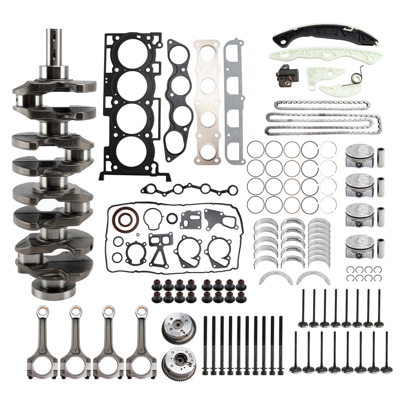 G4KF 2.0T Engine Rebuild Kit Crankshaft Con Rods Timing for Hyundai Sonata 11-16