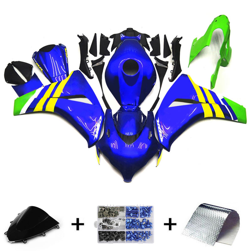 Amotopart Honda CBR1000RR 2008-2011 Fairing Kit Bodywork Plastic ABS