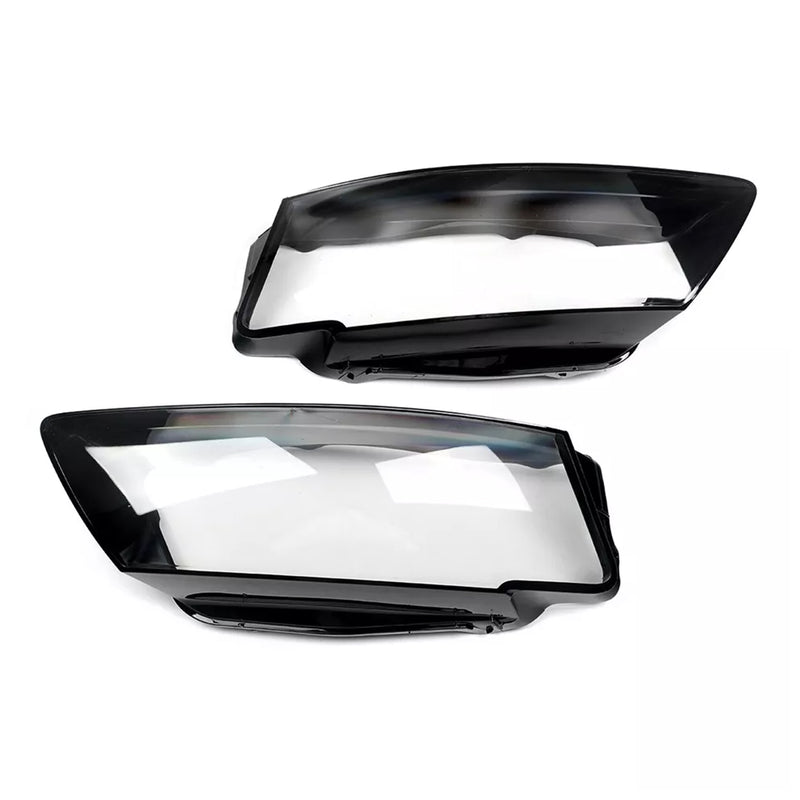 2PCS Headlight Headlamp Lens Cover Shell For Audi A5 S5 RS5 2008-2012