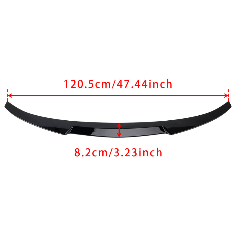 Gloss Black Rear Boot Spoiler For BMW 4 Series F36 14-20 4DR Coupe M4 Style