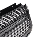 Chrome Front Bumper Grill Grille Fit Mercedes Vito W447 2014-2023 Diamond