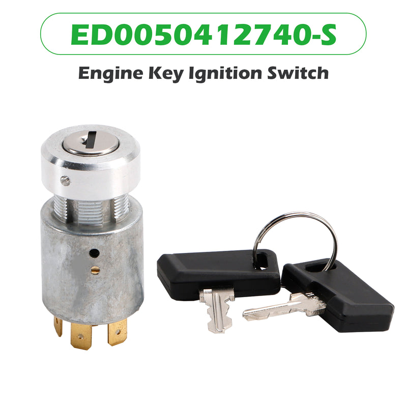 ED0050412740-S Engine Key Ignition Switch for Kohler Diesel Lombardini Engines