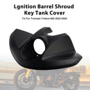2022-2025 Trident 660 Lgnition Barrel Shroud Key Tank Cover
