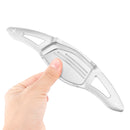 Steering Wheel Paddle Shifter Extension For Audi RS5 RS3 TT RS Aluminium Silver