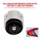 Turn Signal LED Modules LY5B 21212 12V 6W 11-2Pin For PHILIPS