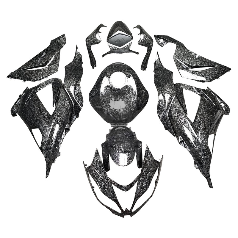 Injection Fairing Kit Bodywork Plastic ABS fit For Kawasaki ZX6R 636 2013-2018