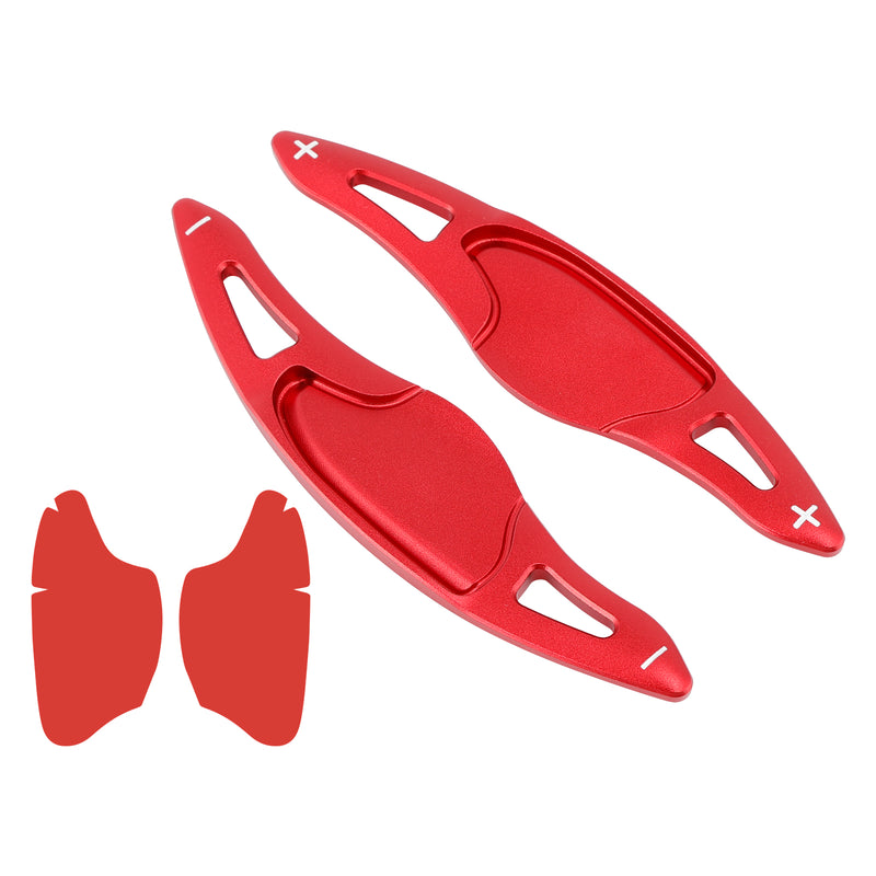 Steering Wheel Paddle Shifter Extension For Honda FIT VEZEL HRV Aluminium Red