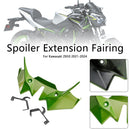 Front Downforce Spoiler Extension Fairing For Kawasaki Z650 2021-2024