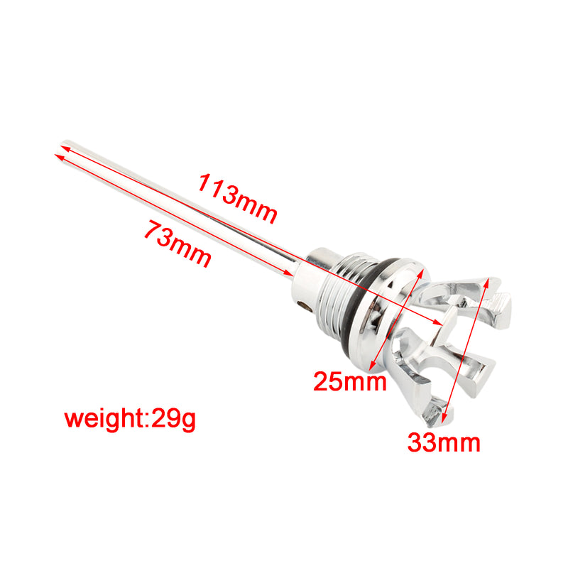 Oil Dipstick Tank Cap Plug For Softail Road Glide 1105-0022