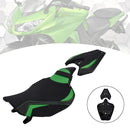 2014-2025 2024 For Kawasaki Z1000 Lower Front W/ Rear Seat Driver Pillion Green1