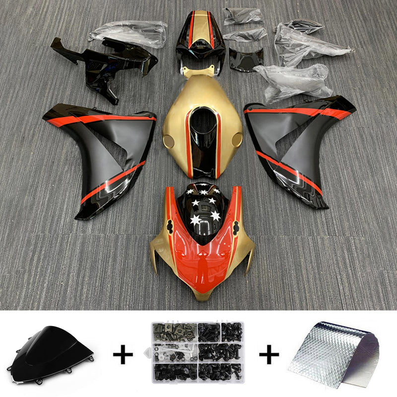 Amotopart Honda CBR1000RR 2008-2011 Fairing Kit Bodywork Plastic ABS