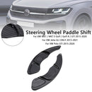 Carbon Look Steering Wheel Paddle Shifter Extension Covers Fit VW MK7 Golf
