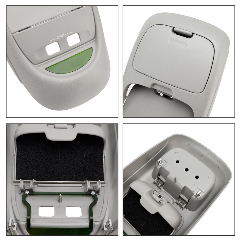 Overhead Console Assembly w/o Sunroof Gray For Ford F250 Super Duty 2002-2004